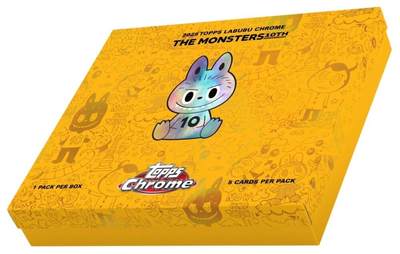 拉布布 2025 Topps Chrome Labubu 10th Anniversary