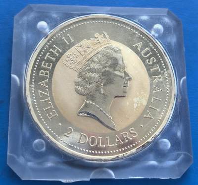 澳大利亚 1995 年 2 盎司笑翠鸟银币