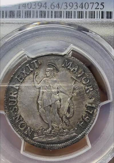 1794年热那亚2里拉银币