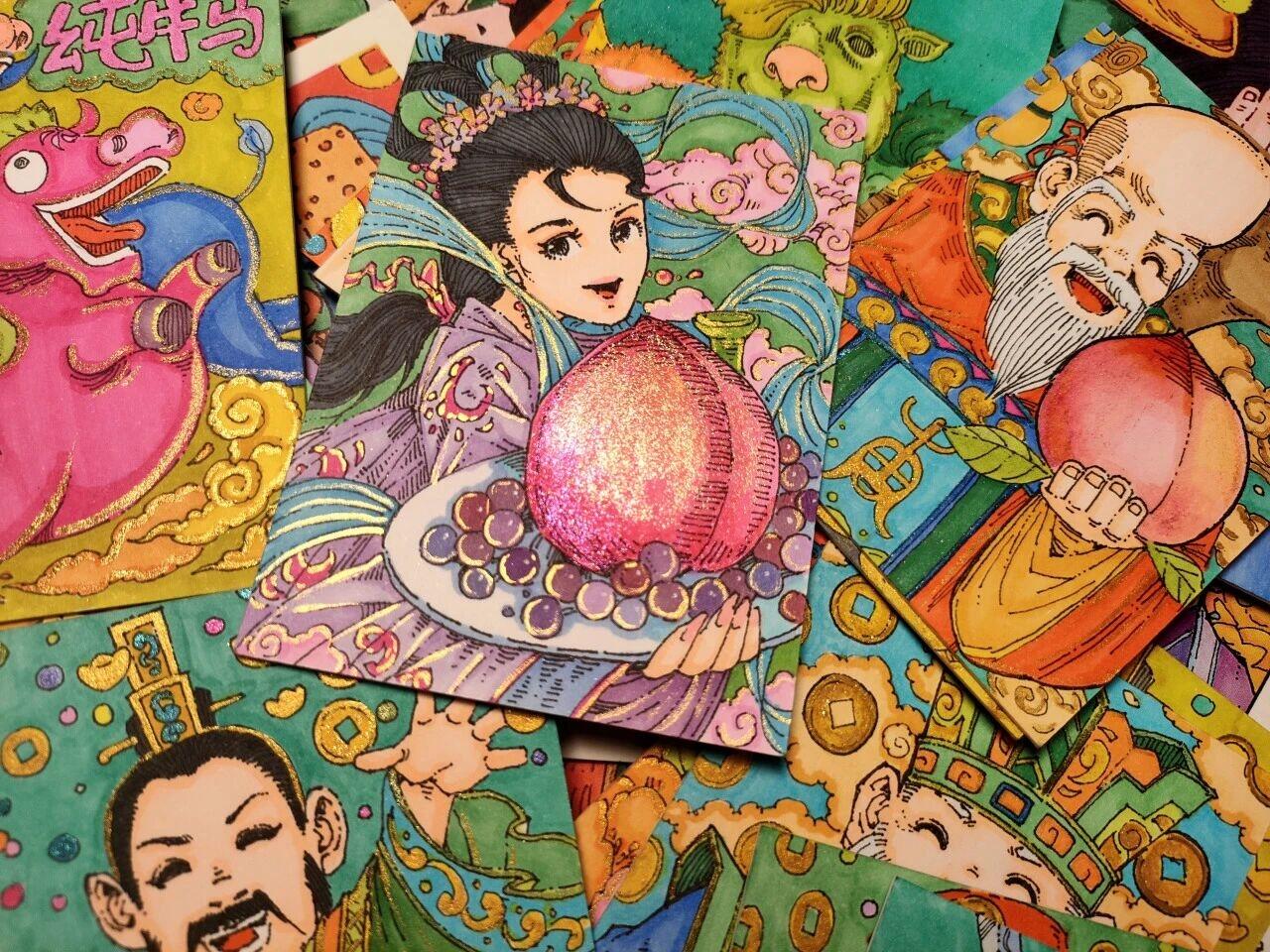 岁安时序 小花瓣文创手绘日历