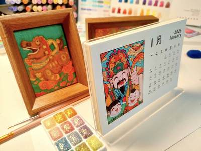 岁安时序 小花瓣文创手绘日历