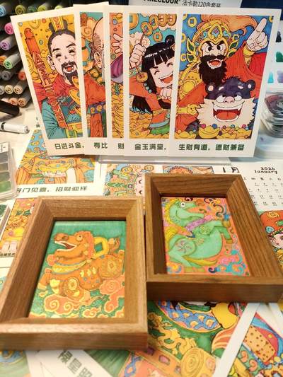 岁安时序 小花瓣文创手绘日历