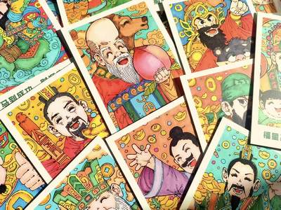 岁安时序 小花瓣文创手绘日历