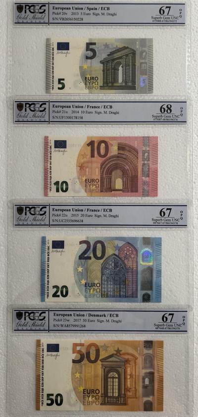 新版欧罗巴纸币