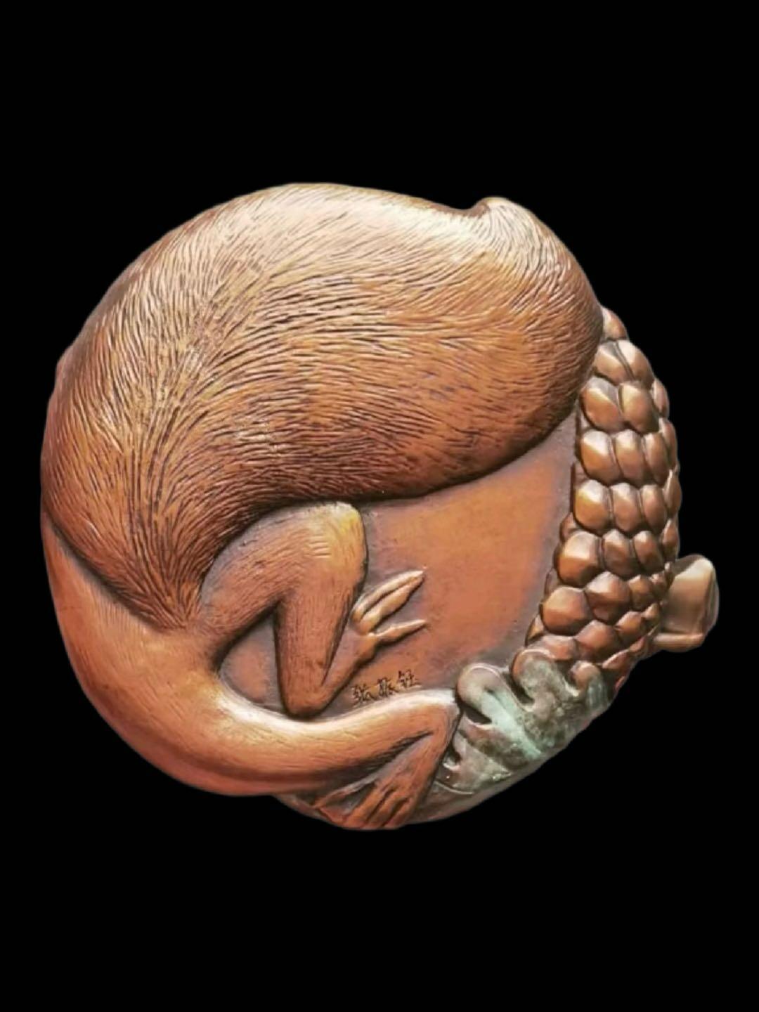 中国金属章《秋•松韵》