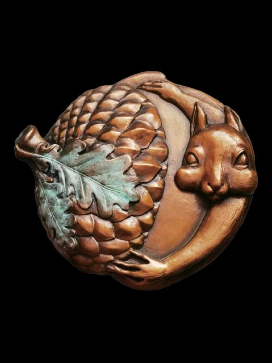 中国金属章《秋•松韵》