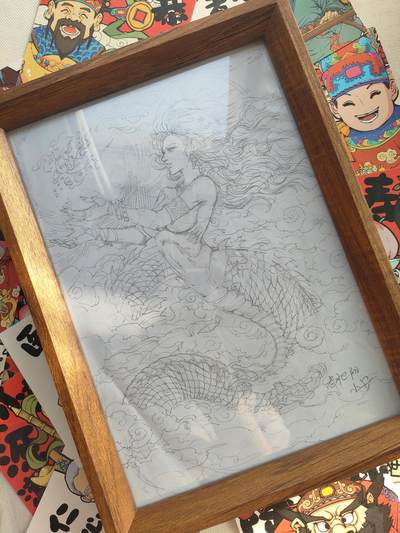 祖师爷项目_女娲补天手稿