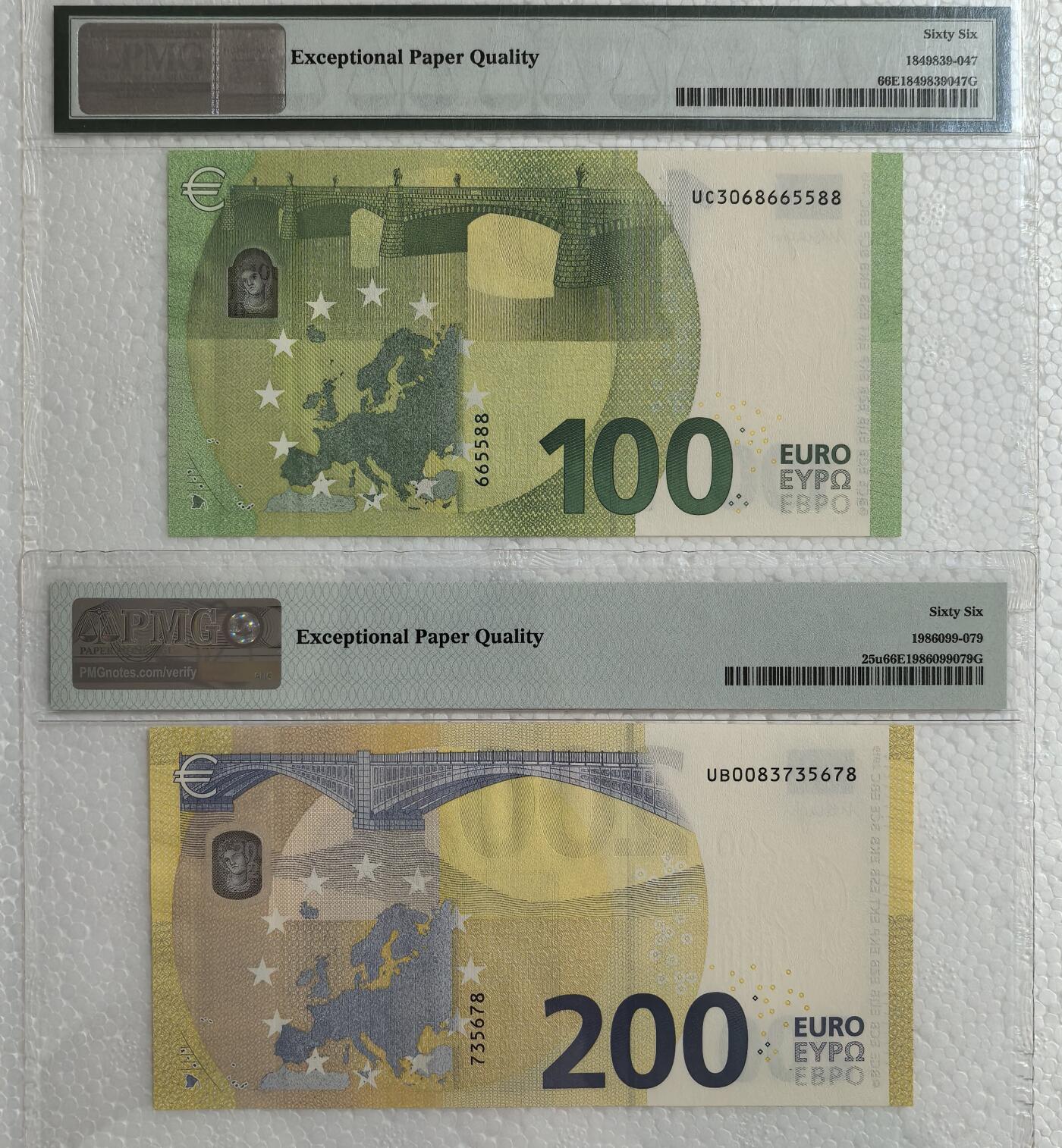 新版欧罗巴纸币