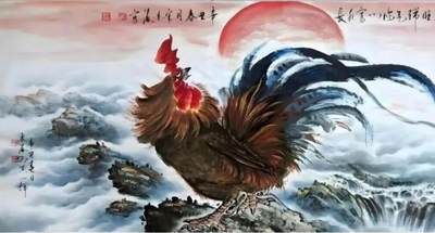宅家必看！30幅国画雄鸡，给你最提气的一抹中国红！大吉大利，转发收藏！
