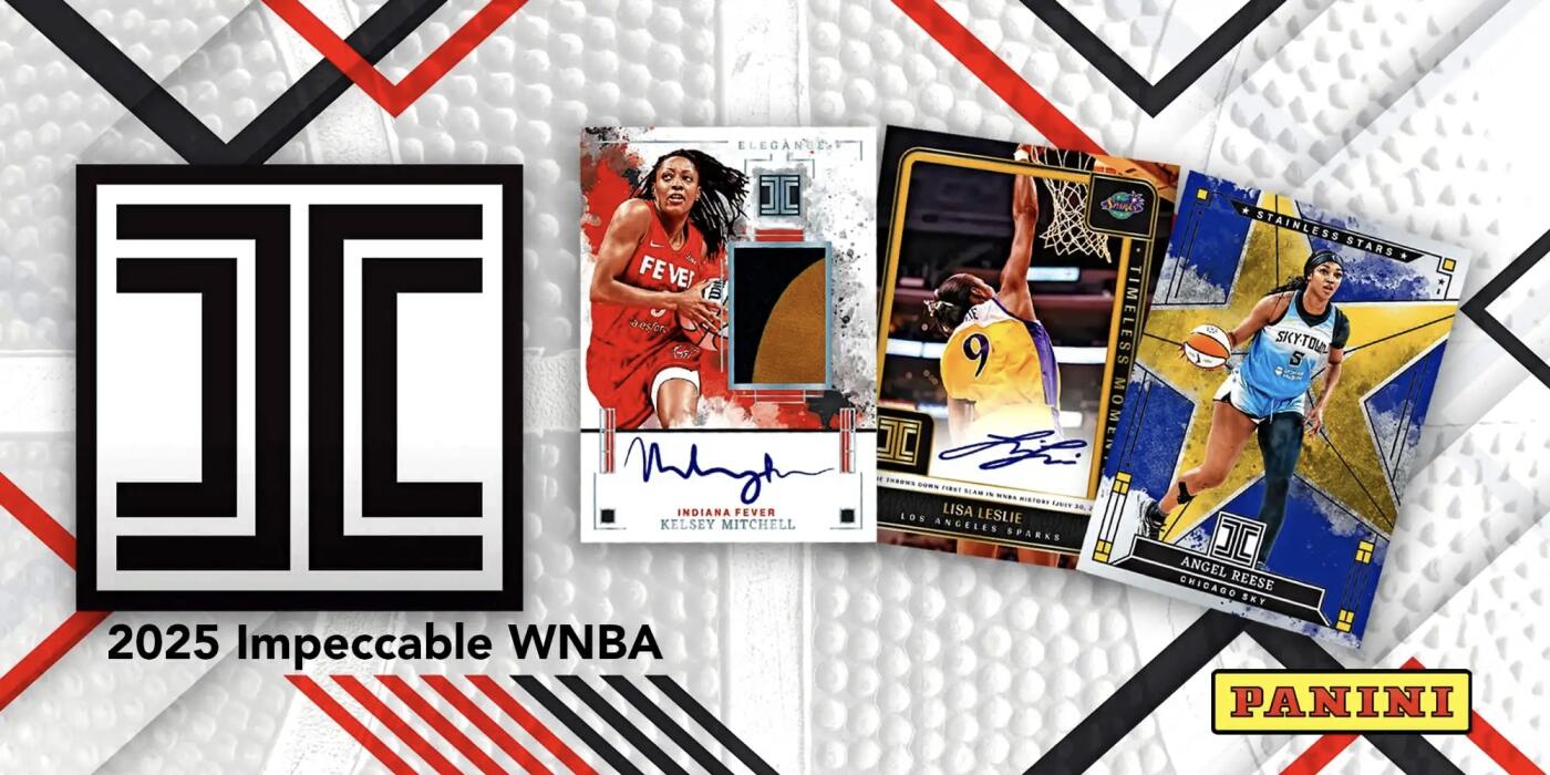 2025 Panini Impeccable WNBA小真金重磅登场，女篮收藏界的顶奢盛宴