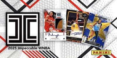 2025 Panini Impeccable WNBA小真金重磅登场，女篮收藏界的顶奢盛宴