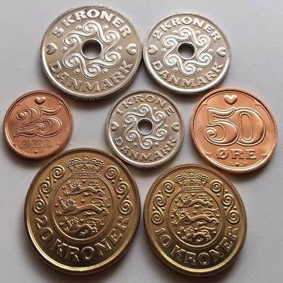 送你小心心丹麦硬币