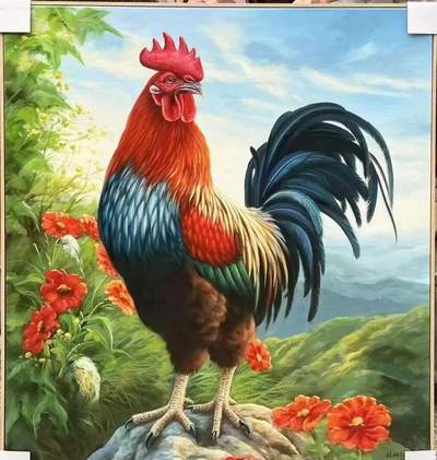 宅家必看！30幅国画雄鸡，给你最提气的一抹中国红！大吉大利，转发收藏！