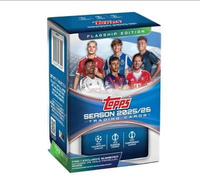 25/26 Topps UCC欧战球星卡1月15日重磅上市，足坛收藏盛宴再启新篇