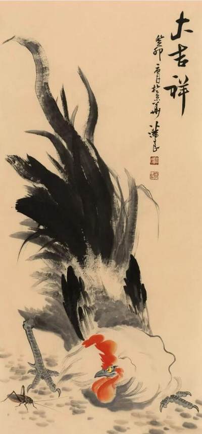 宅家必看！30幅国画雄鸡，给你最提气的一抹中国红！大吉大利，转发收藏！