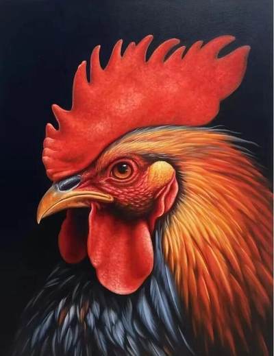 宅家必看！30幅国画雄鸡，给你最提气的一抹中国红！大吉大利，转发收藏！