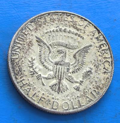 美国1968年半圆银币