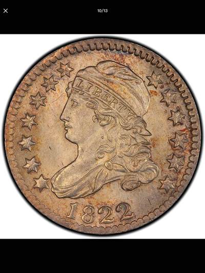 美国历代10美分银币