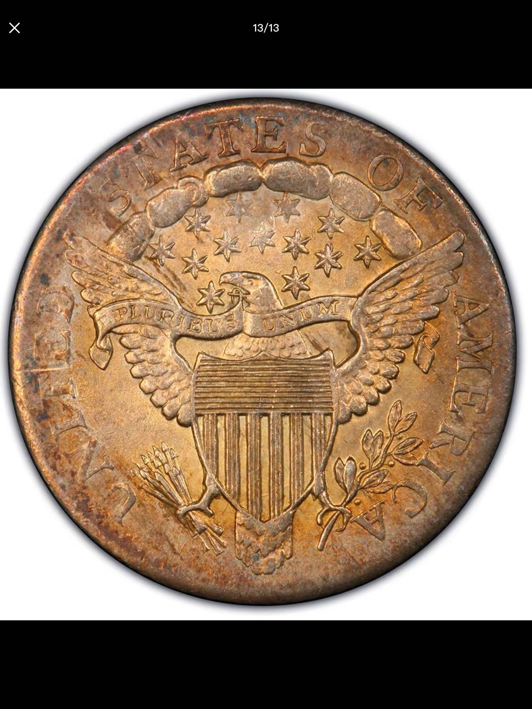 美国历代10美分银币