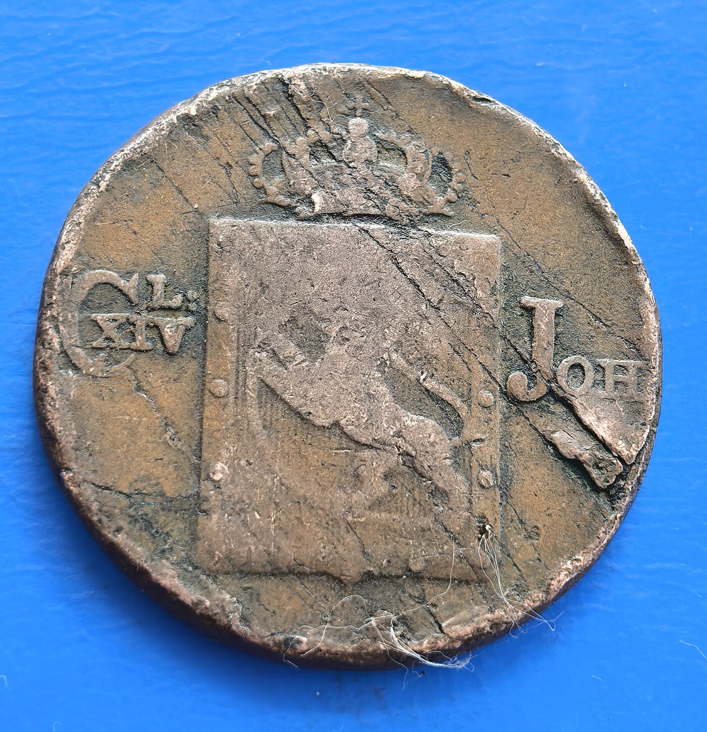 瑞典1820年1斯科林大铜币