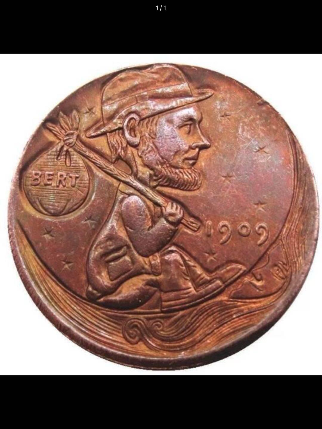 美国历代一美分全家图