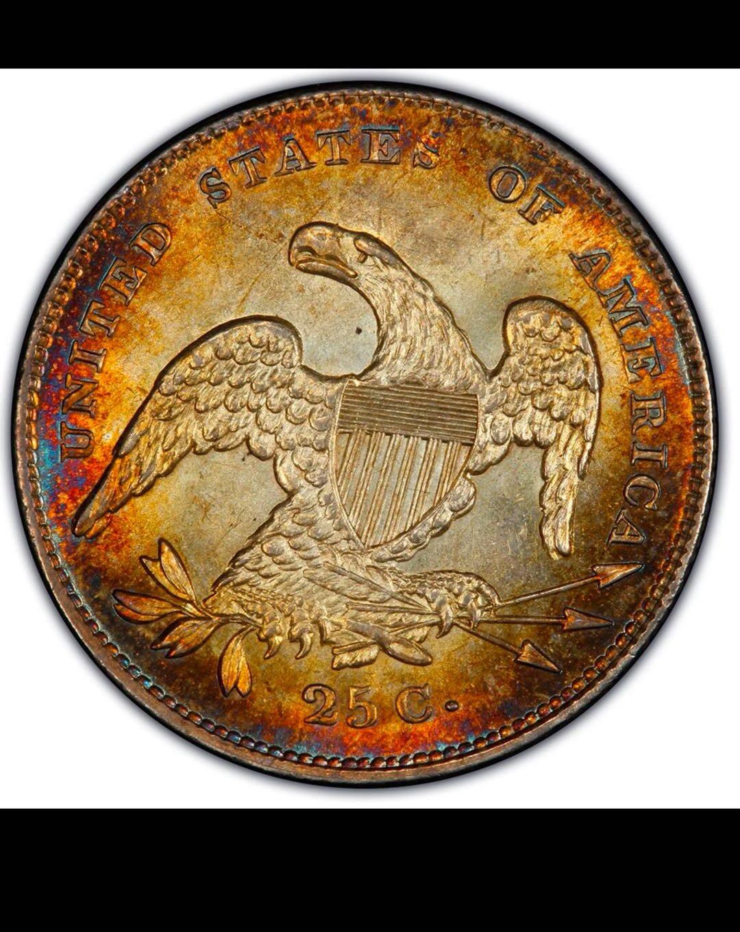 美国历代25美分钱币