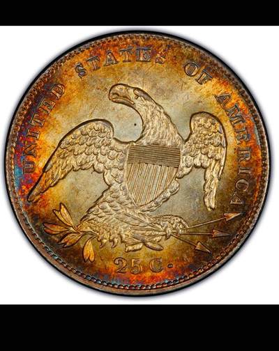 美国历代25美分钱币