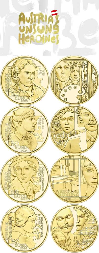 【奥地利】艺术家金币～