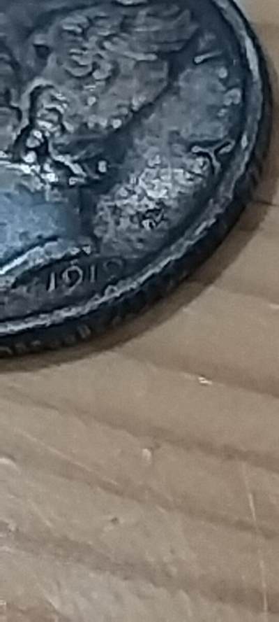 1919年10美分墨丘利