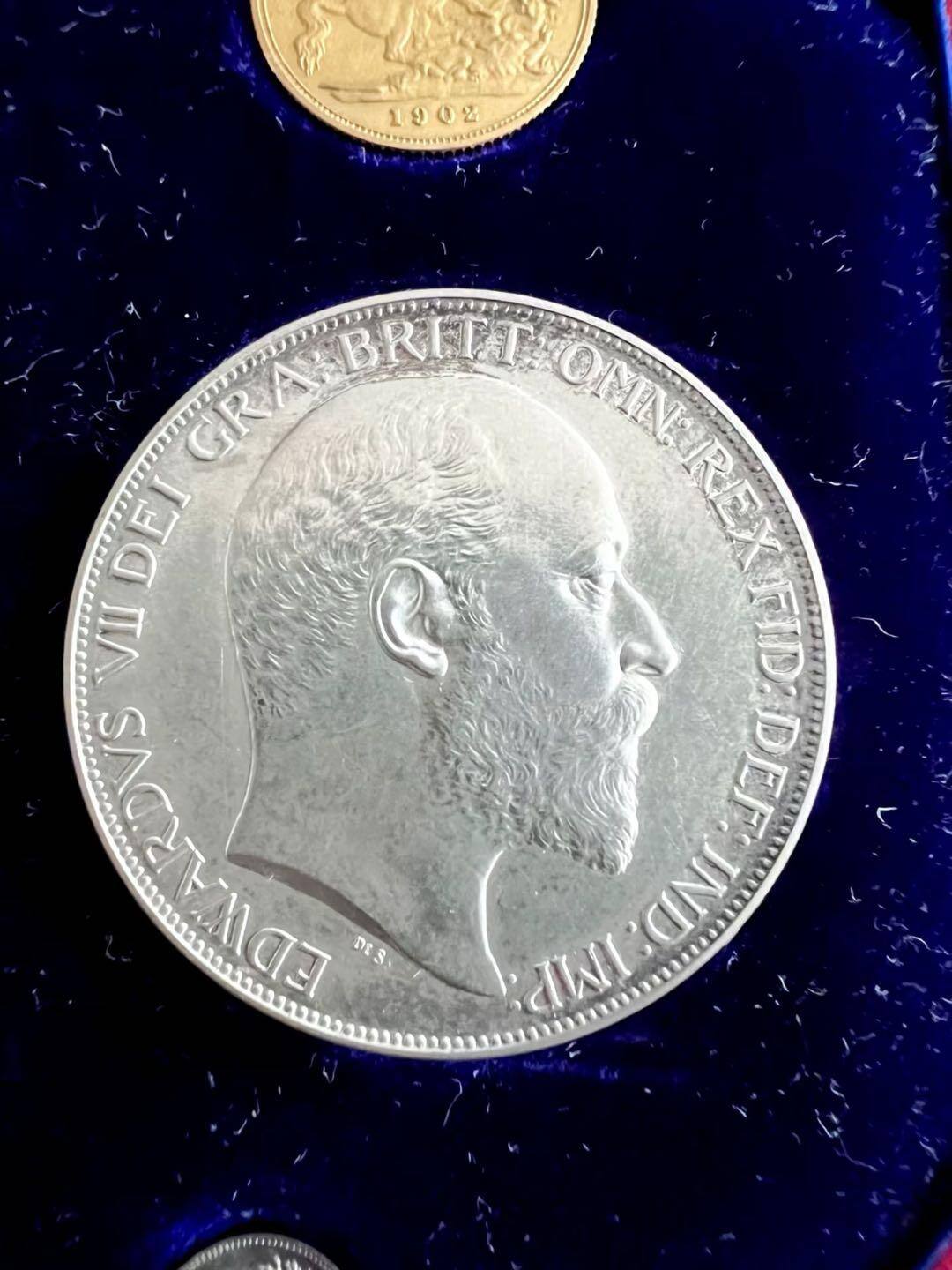 1902年英国爱德华七世加冕纪念套装