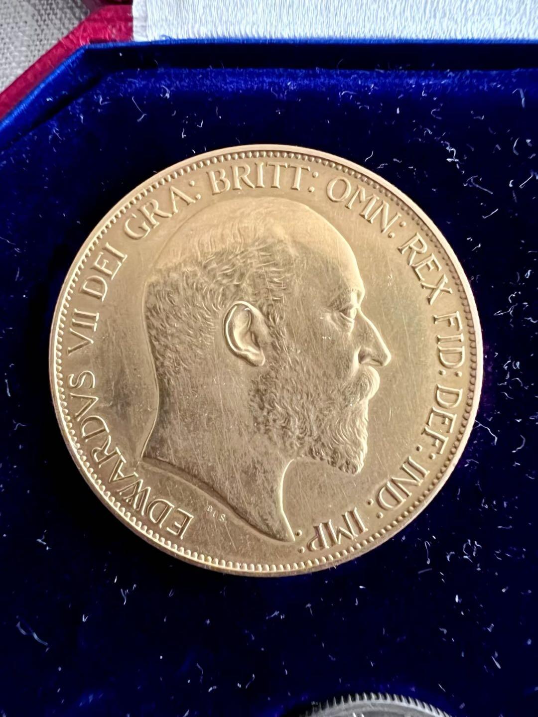 1902年英国爱德华七世加冕纪念套装