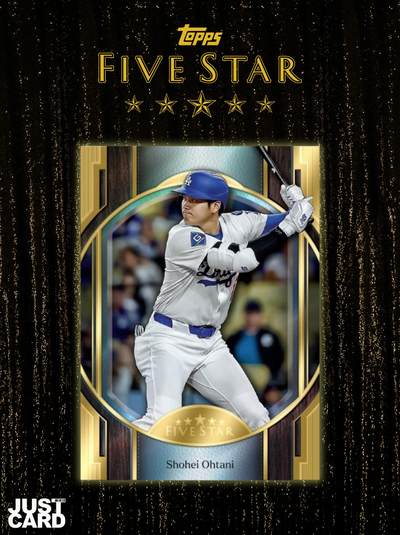 配置暴增！2025 Topps Five Star 棒球卡超前瞻