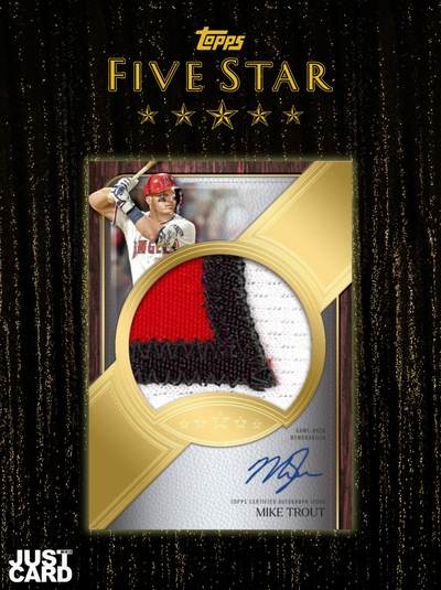 配置暴增！2025 Topps Five Star 棒球卡超前瞻