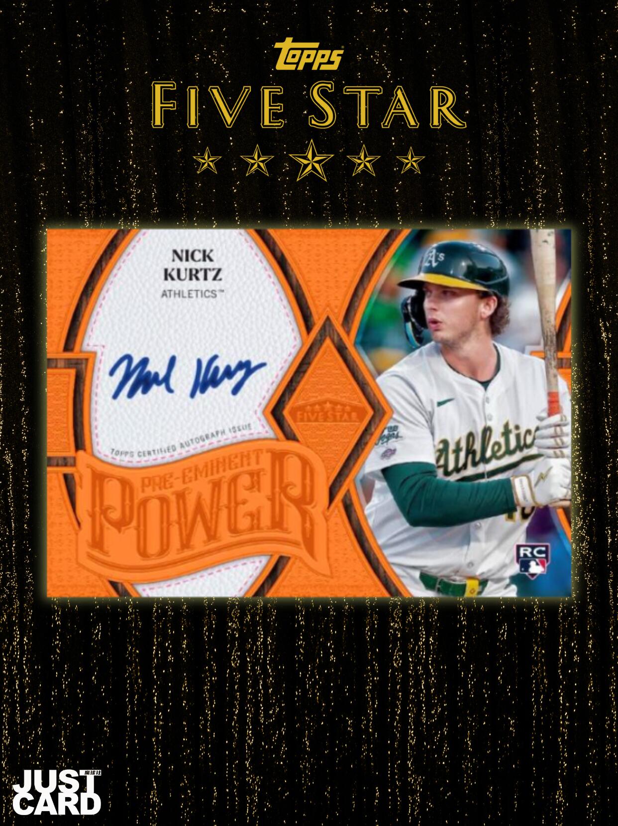 配置暴增！2025 Topps Five Star 棒球卡超前瞻
