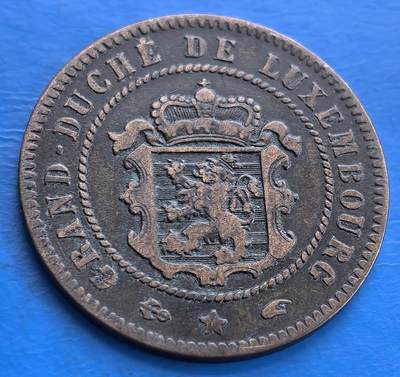 卢森堡1855年5 分