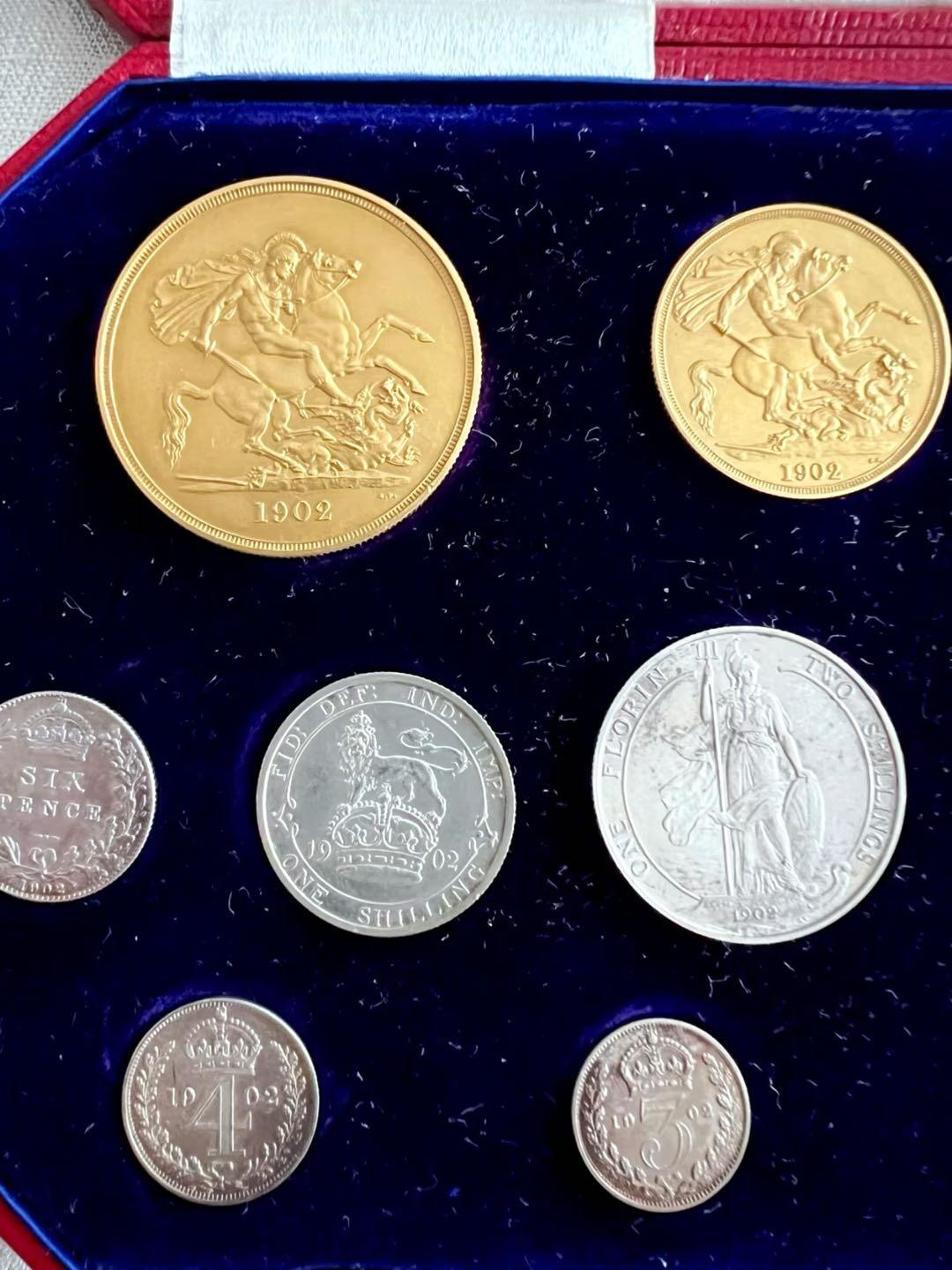 1902年英国爱德华七世加冕纪念套装