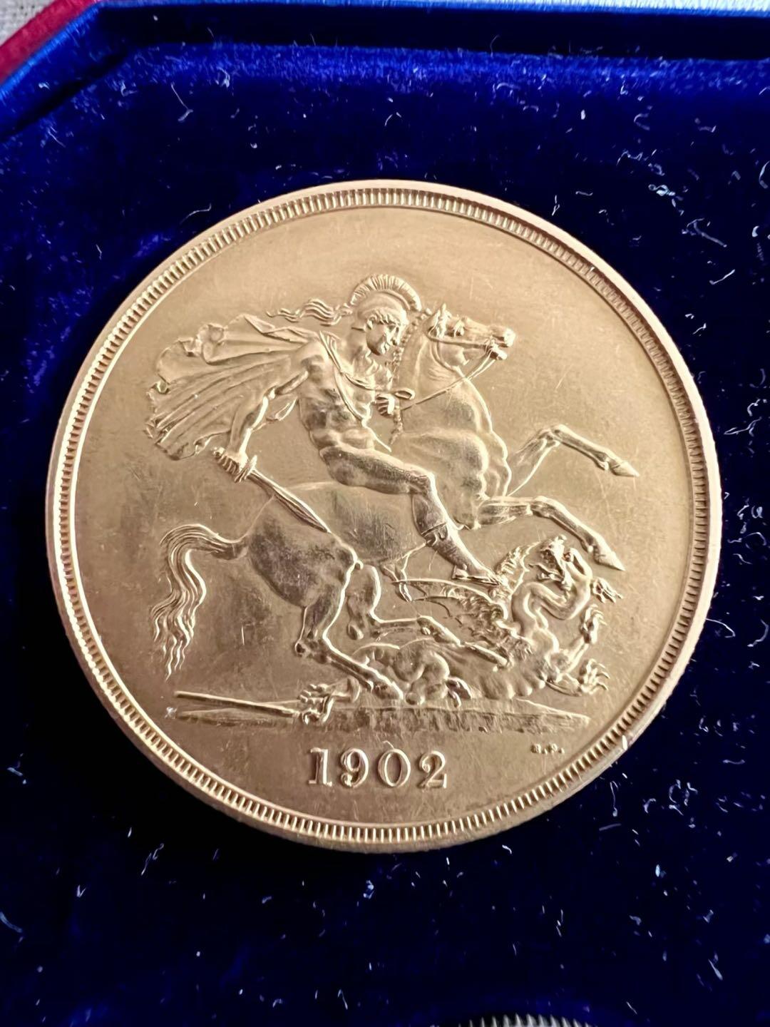 1902年英国爱德华七世加冕纪念套装