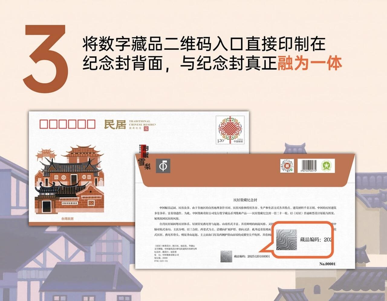 集邮总公司《民居》邮票周边来了，能想到的卖点，全都加满了