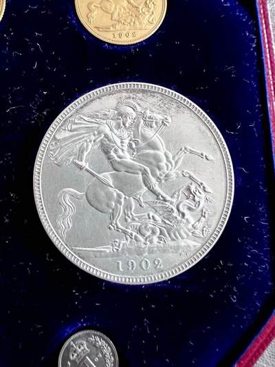 1902年英国爱德华七世加冕纪念套装