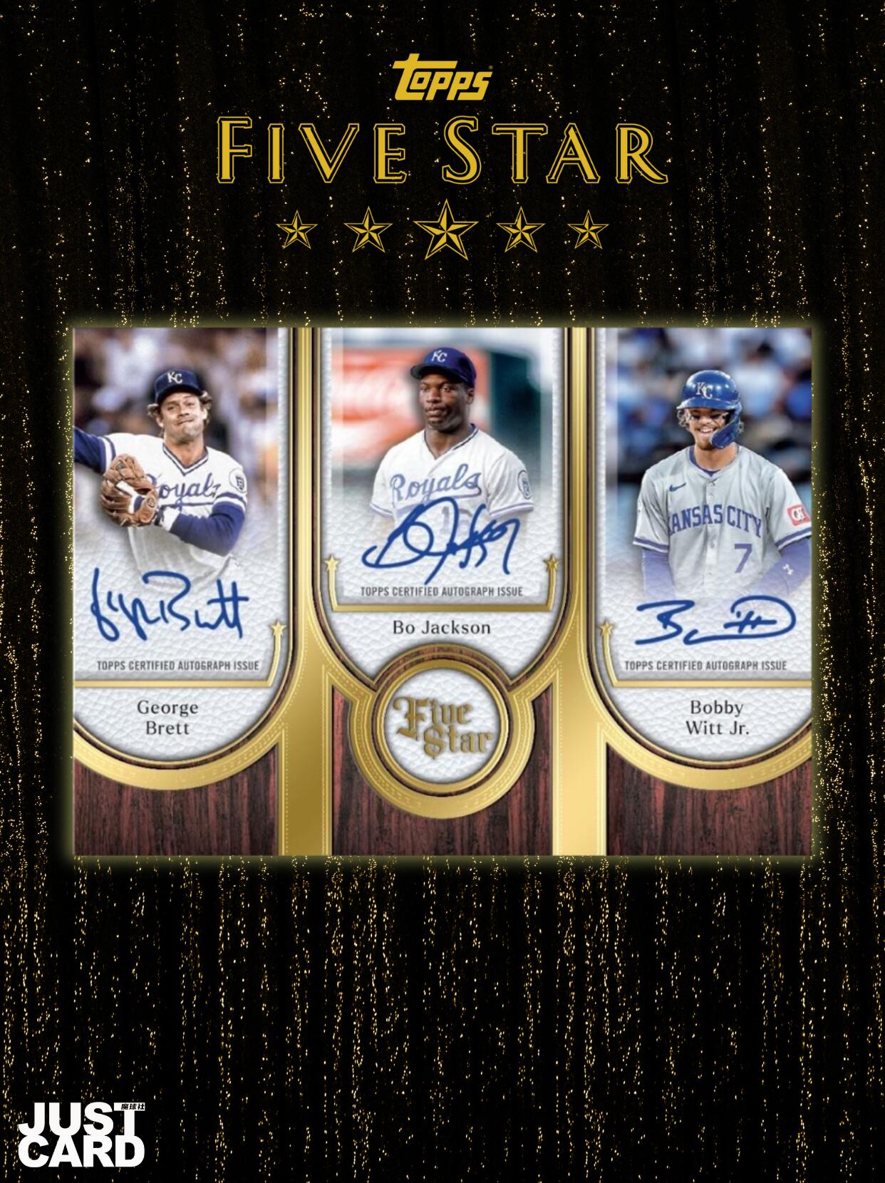 配置暴增！2025 Topps Five Star 棒球卡超前瞻