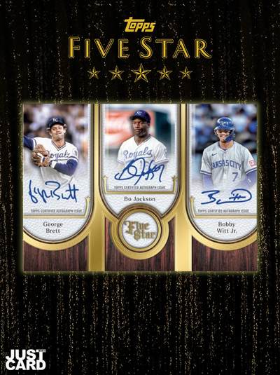 配置暴增！2025 Topps Five Star 棒球卡超前瞻