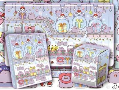 韩国推出圣诞主题百变怪宝可梦卡牌周边