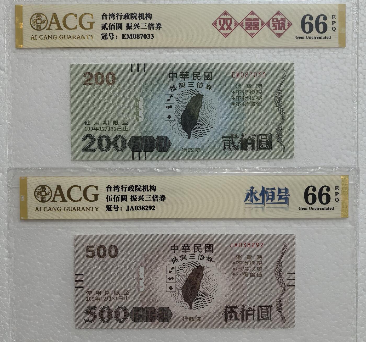 台湾三倍经济振兴经济消费券