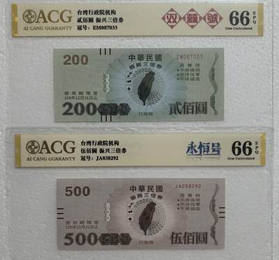 台湾三倍经济振兴经济消费券