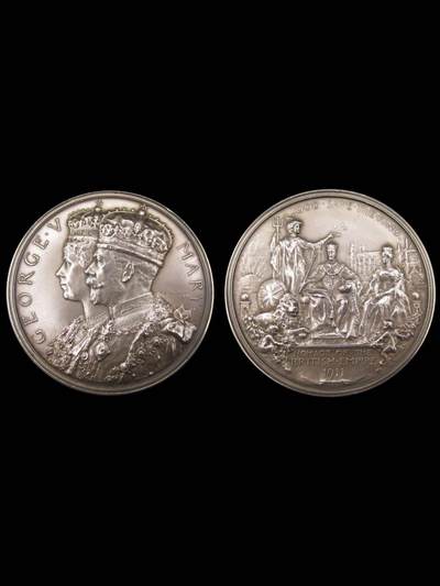 1911年乔治五世加冕纪念大银章