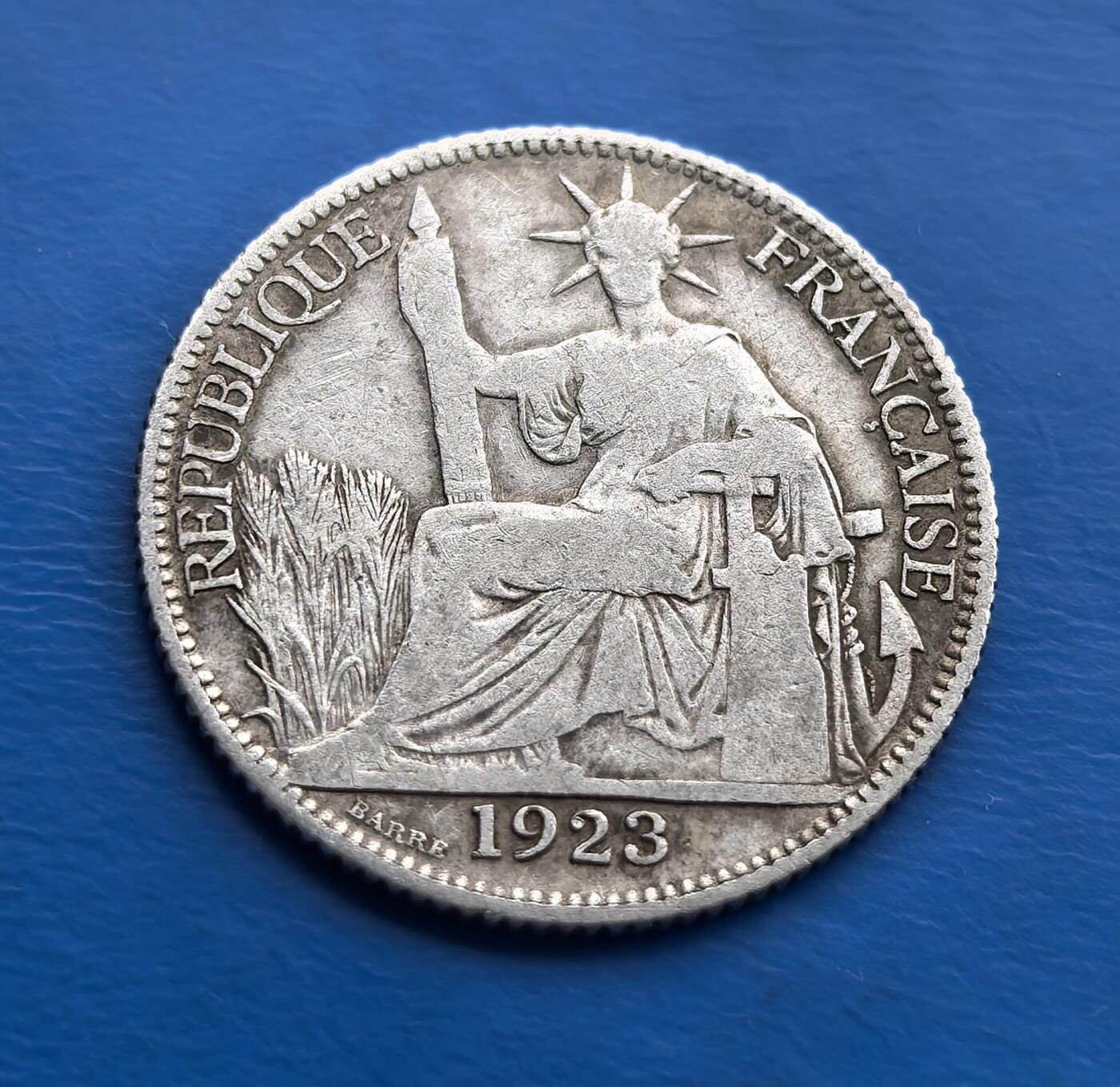 法属印度支那1923 年 20 分银币