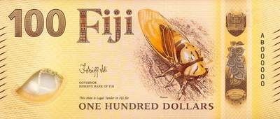 斐济25年新钞发型