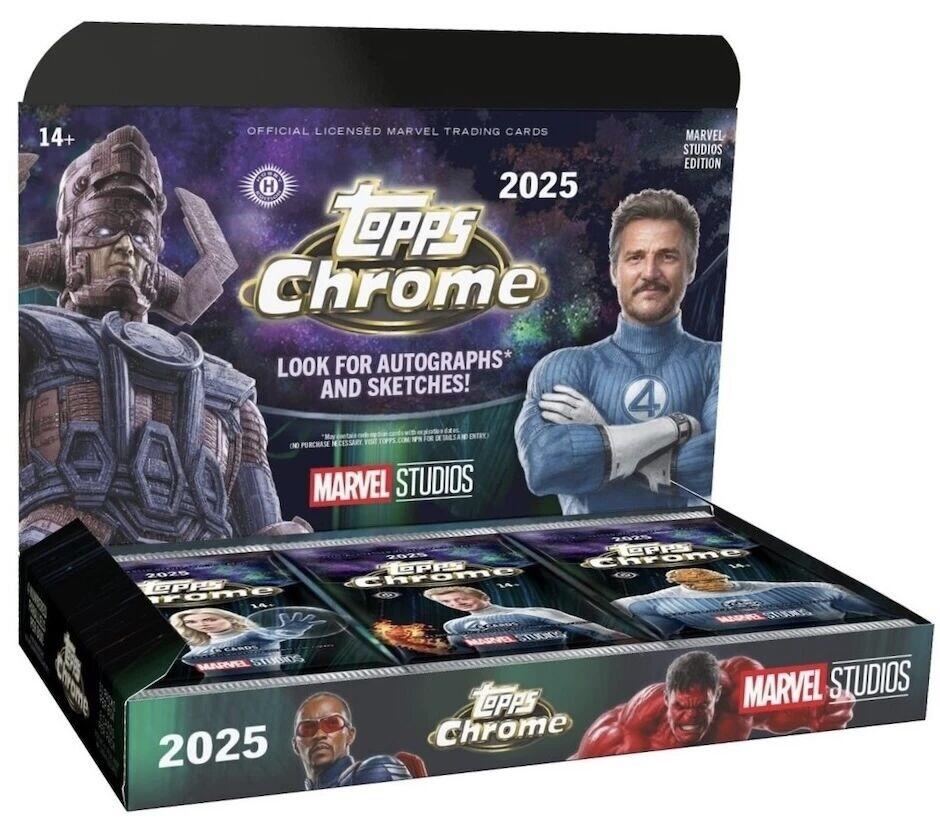 漫威影星“见面会”·2025 Topps Chrome Marvel Studios卡种展示