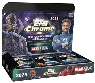 漫威影星“见面会”·2025 Topps Chrome Marvel Studios卡种展示