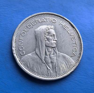 瑞士1970 年 5 法郎